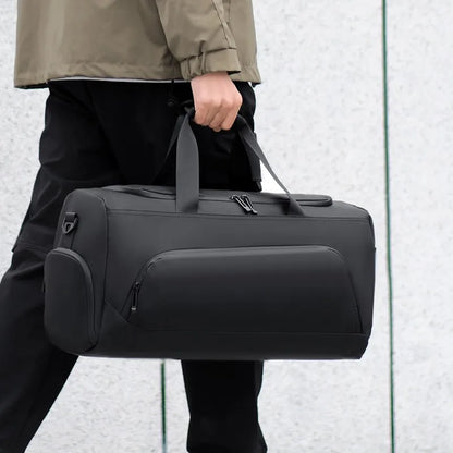 Waterproof Gym Duffel Bag (With Shoe Compartment)
