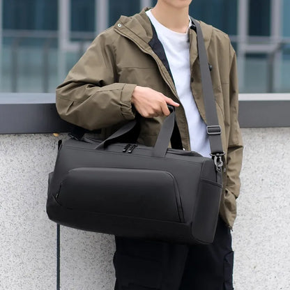 Waterproof Gym Duffel Bag (With Shoe Compartment)